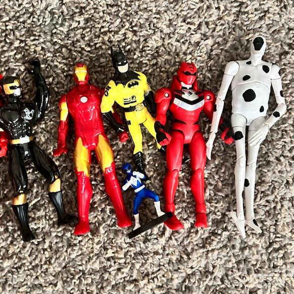 Action Figure Toys LOT Marvel, DC, Power Rangers, Etc - Picture 3 of 8